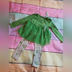 Carter's 4T St Patrick's Day Matching Set #0093